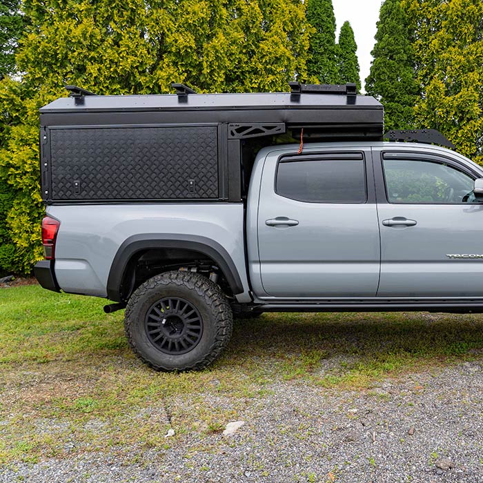 alu cab canopy camper Alu-Cab Canopy Camper Mid-Size Truck Camper | Clearance