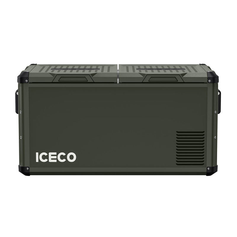ICECO VL75ProD Dual Zone Fridge Freezer – 75L Metal Cooler