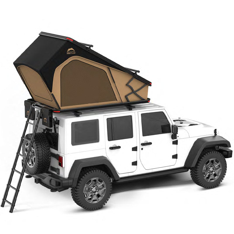 wildland desert cruiser roof top tent Wild Land Bush Cruiser V2 Pro Hardshell Roof Top Tent