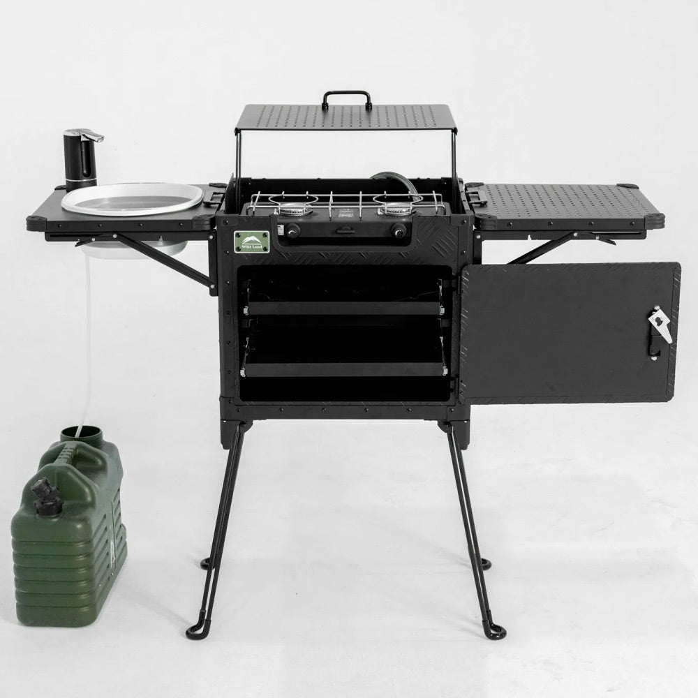 Wild Land Kitchen Box V2 Pro – All-in-One Camping Kitchen