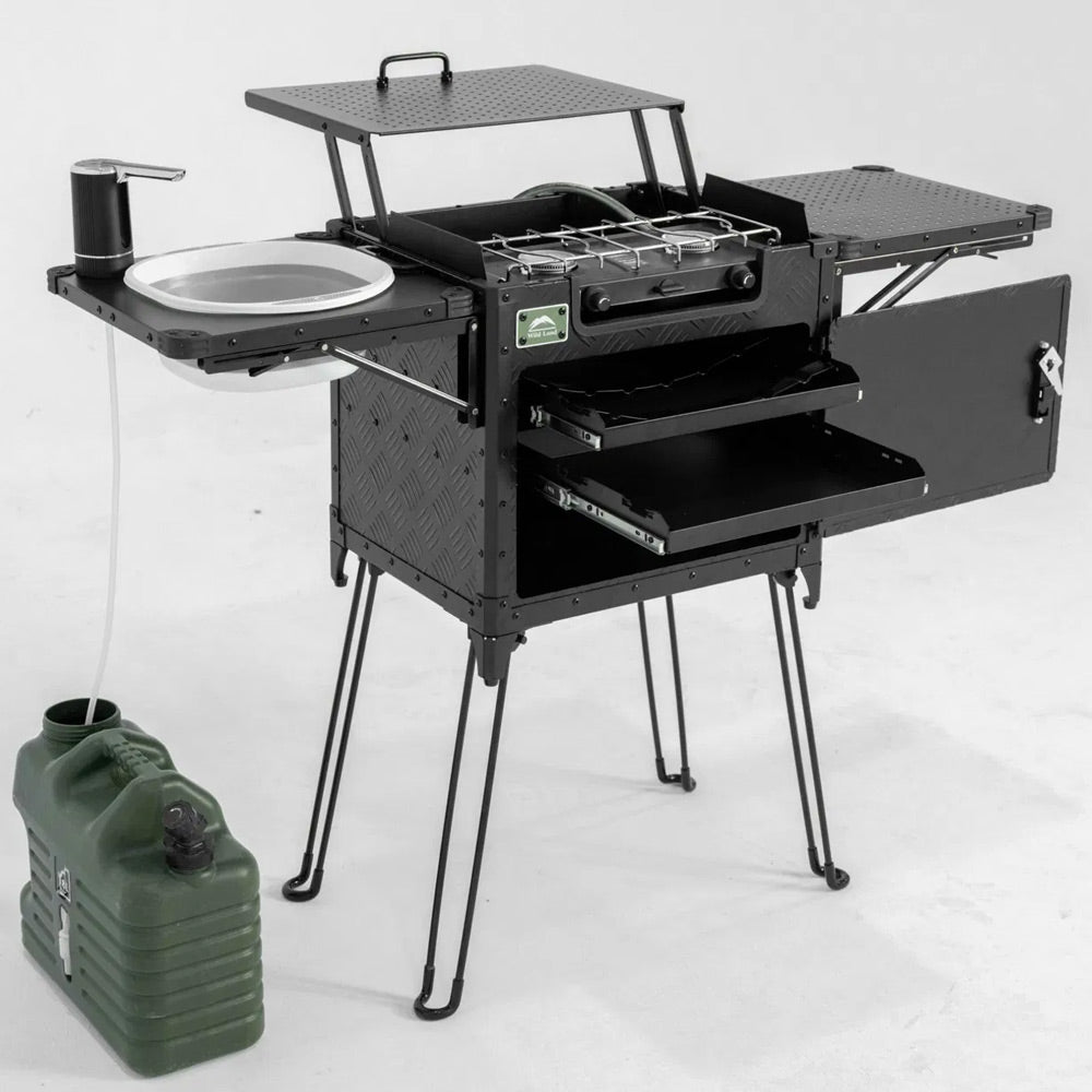 Wild Land Kitchen Box V2 Pro – All-in-One Camping Kitchen