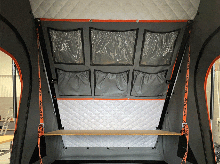 AluCab Rooftop Tent Drop Down Table