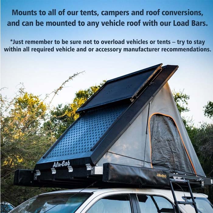 AluCab Roof Rack Tray