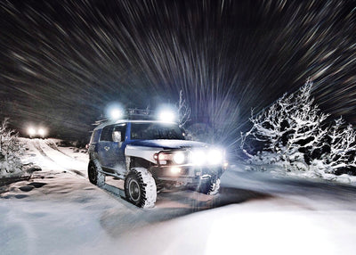 Winter vehicle lighting