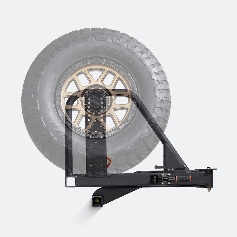 RiG'd UltraSwing™ Spare Tire Hitch Mount | Multi-Fit