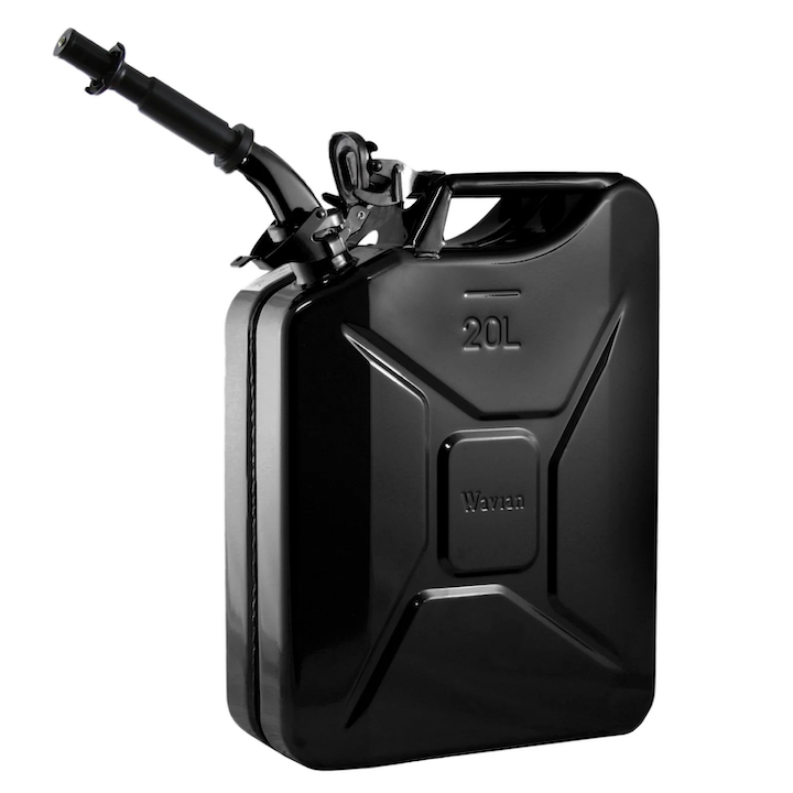 Black 20 Liner Wavian Fuel Can - Original NATO Jerry Can | Canada