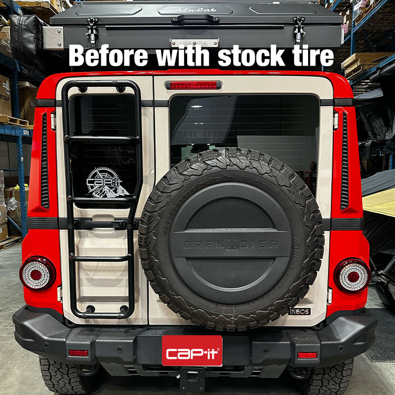 Spare Tire Relocation Bracket for Ineos Grenadier | Agile Offroad