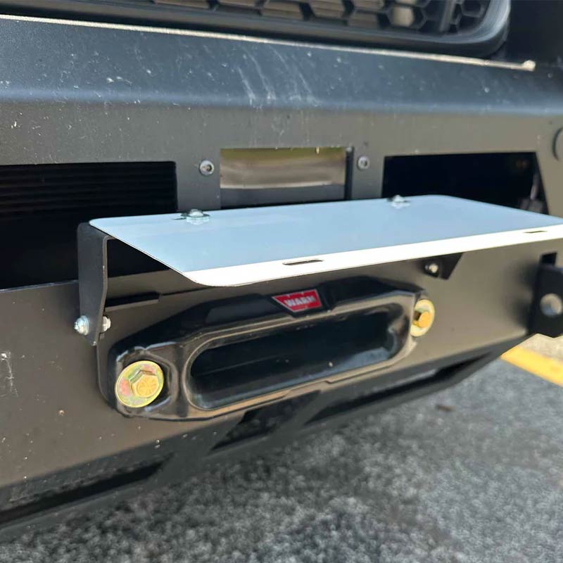 Plate Racking Flip Flip Up Front License Plate Holder - Hawse Fairlead