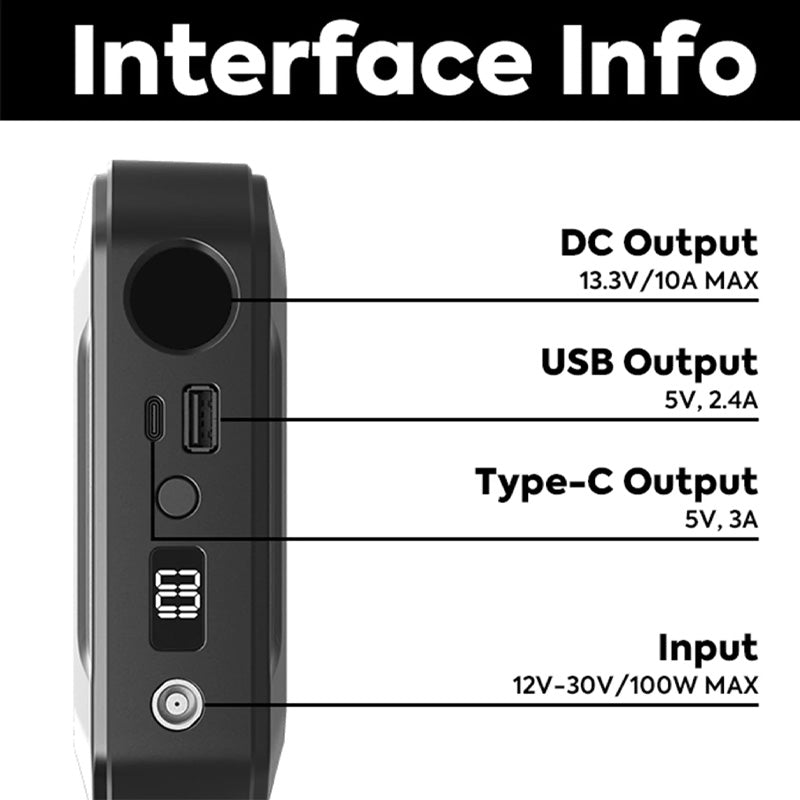 ICECO Magnetic Power Bank 250Wh Portable Battery