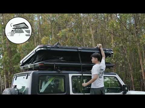Wild Land Rock Cruiser Z-Shape Hard Shell Roof Top Tent