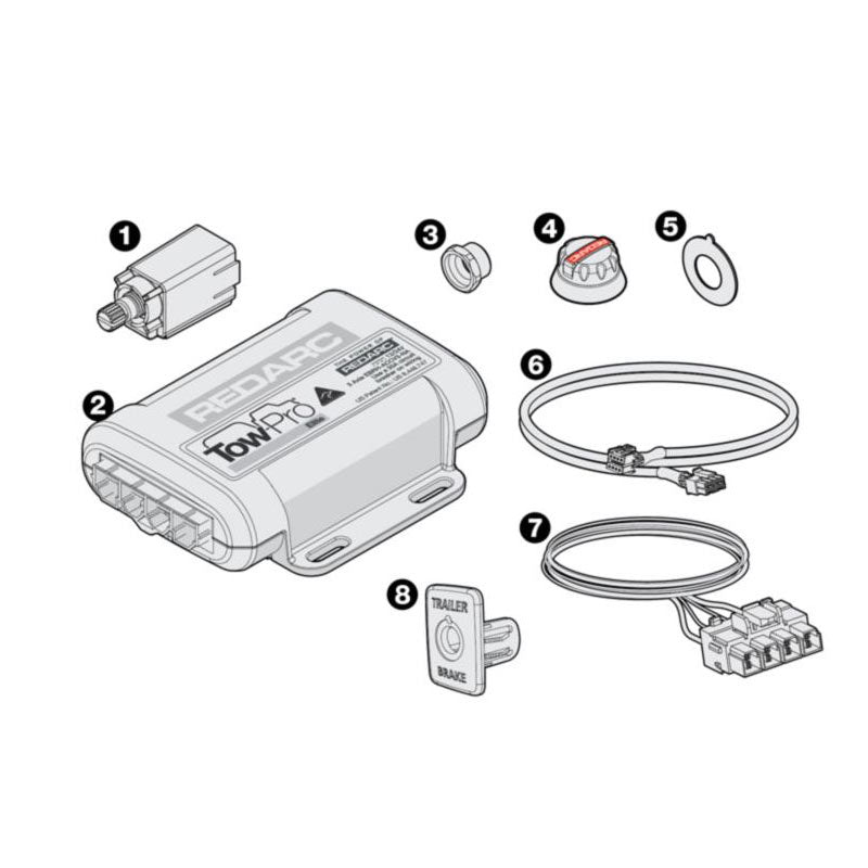thumbnail interactive-video image 1 of APZ Universal Wiring Kit For Redarc ACCV Towpro Elite Electric Brake Controller – Made In Australia 1 of 5