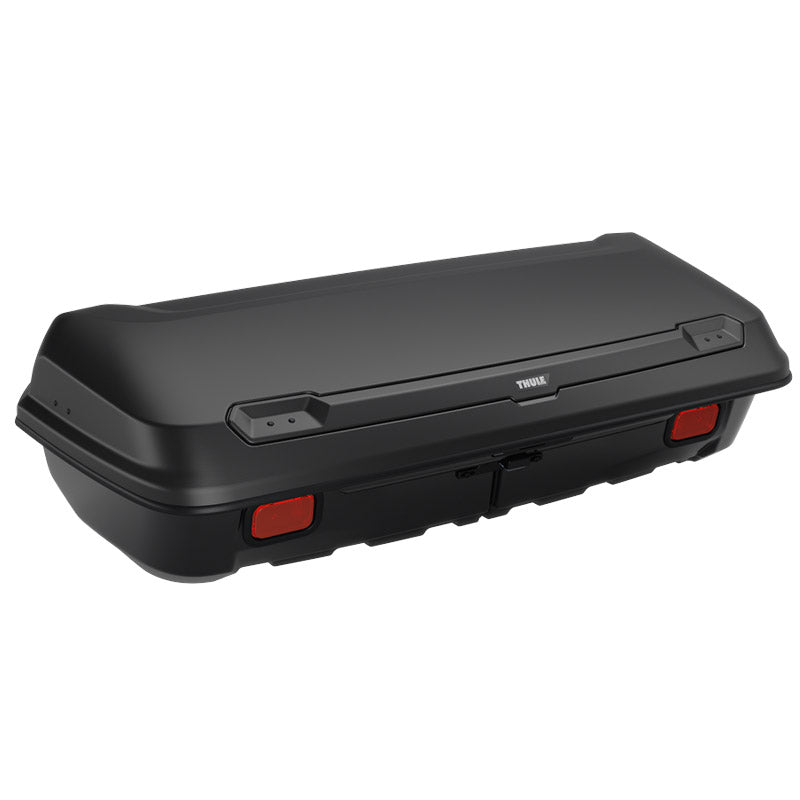 Thule Santu Hitch Cargo Carrier mounted on Thule Epos
