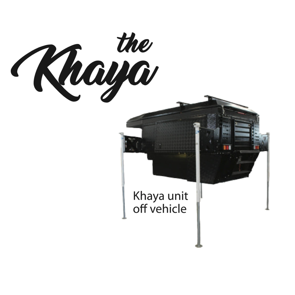 Reico Titan Legs and Brackets for Khaya | Alu-Cab