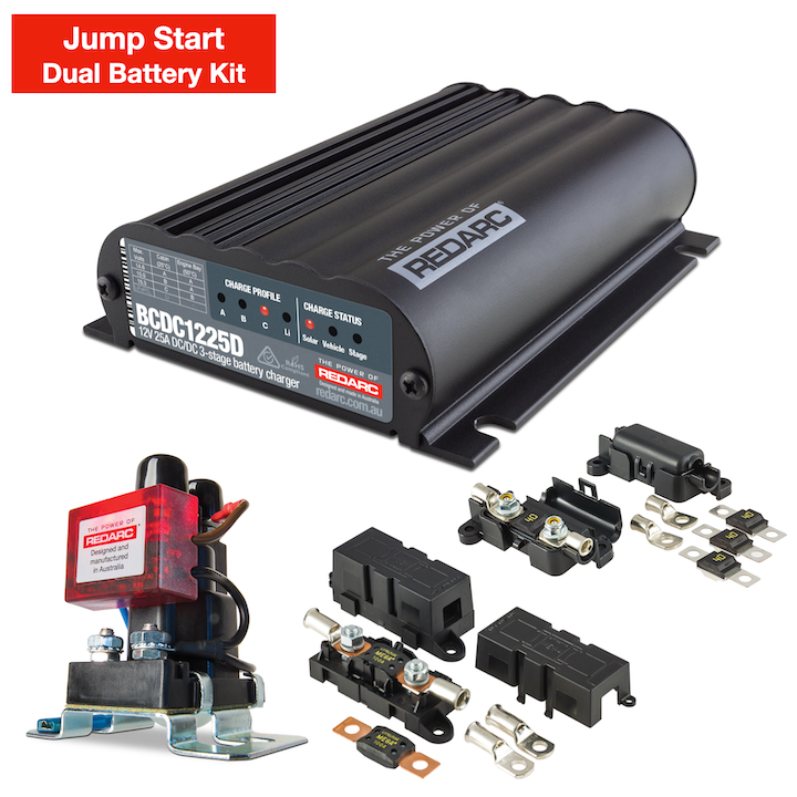 REDARC Jump Start Ready Dual Battery Kit