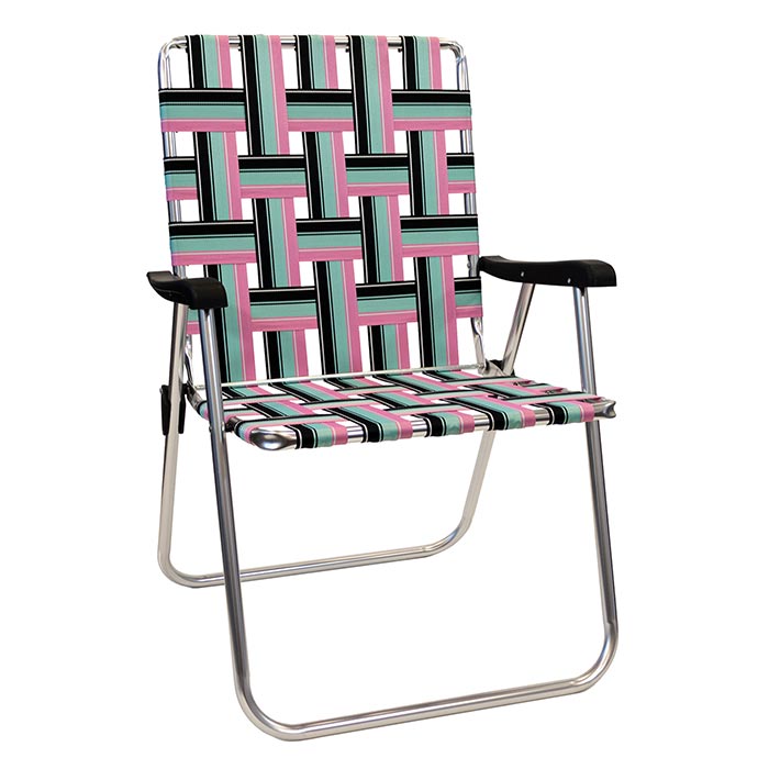 KUMA Backtrack Chair in Vice black pink and teal