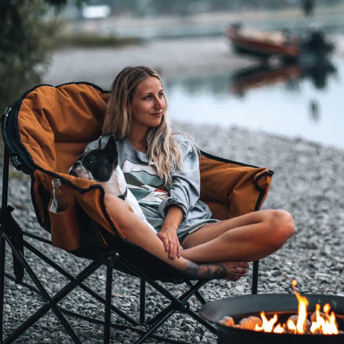 KUMA Outdoor Gear Heated Lazy Bear Chair