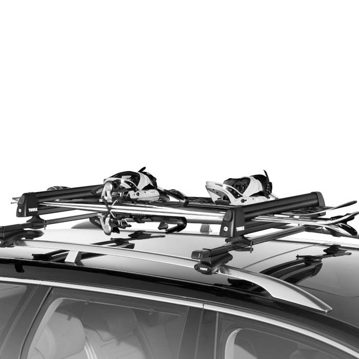 Thule Universal Ski Snowboard Rack 91725B
